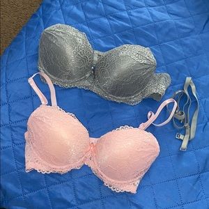 NWOT Victoria’s Secret Strapless Push Up Bras